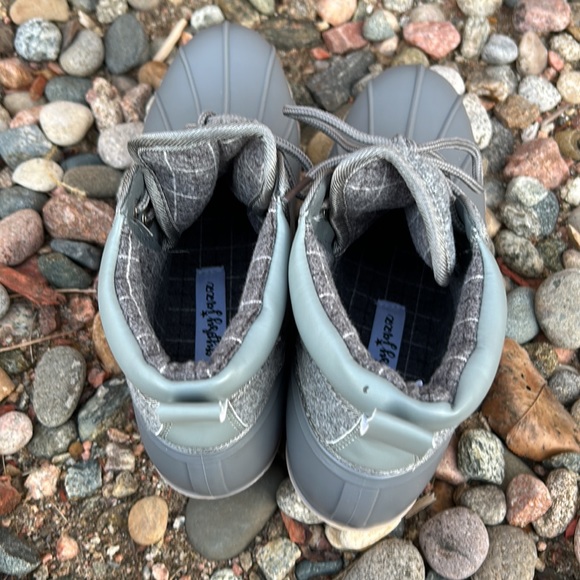 Gypsy Jazz “Quack” Gray Women’s size 8 Lace up Boots - Picture 6 of 10